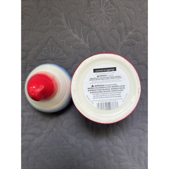 Bomb Popsicle Gnome Summer Sparklers Scented Candle NWOB 6.5" Tall 8OZ Home Gift - Picture 6 of 7